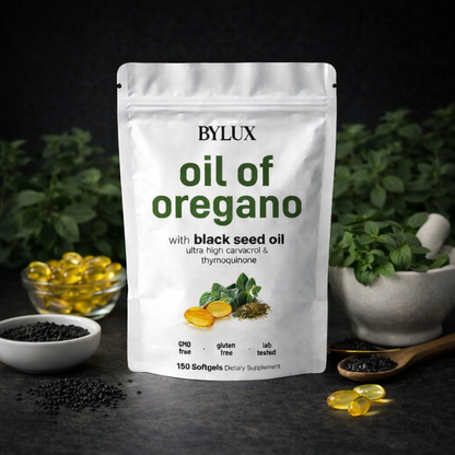 ByLux™ Oil of Oregano with Black Seed Oil