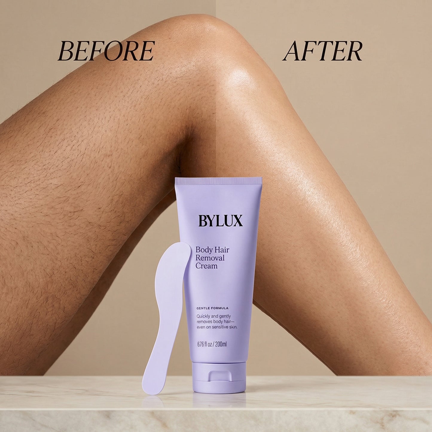 ByLux Pain-Free Body Hair Removal Cream